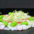 Carpaccio de St jacques aux fruits de la passion
